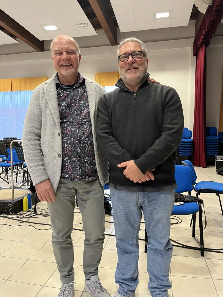 With Donald Furlano