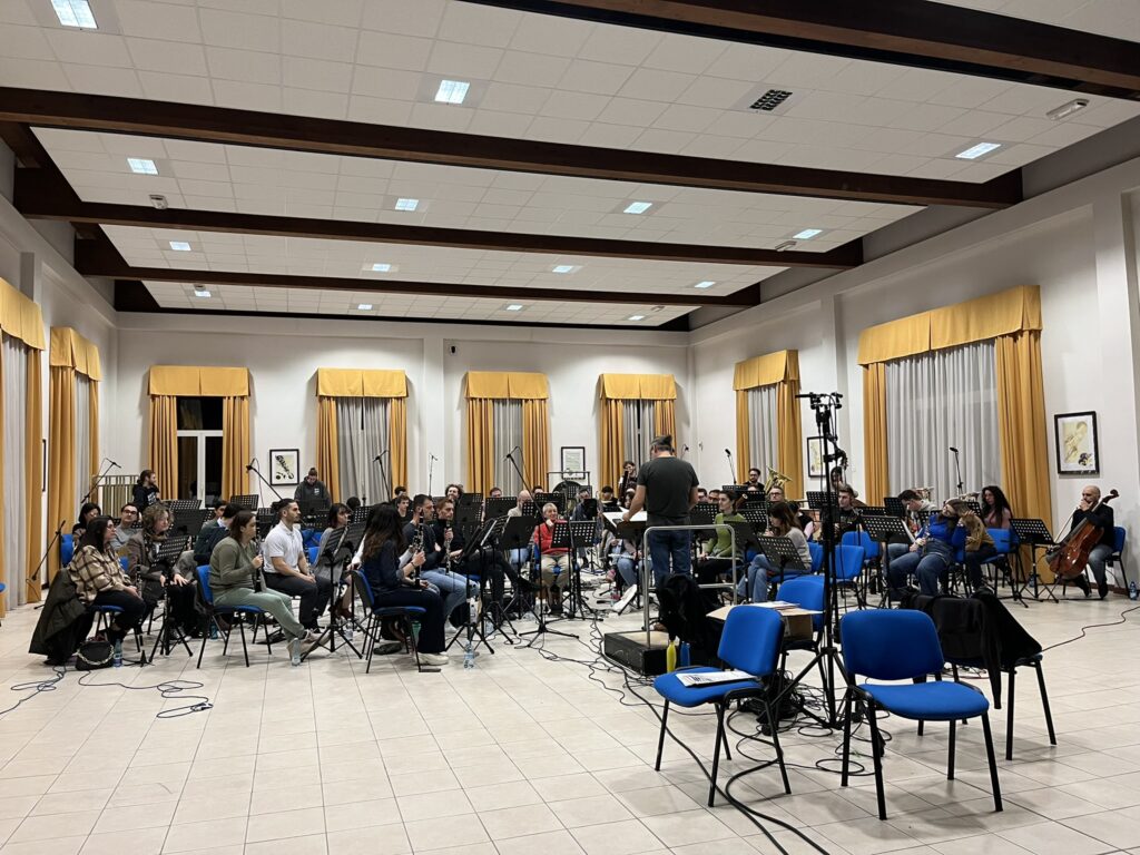 Recording in Italy